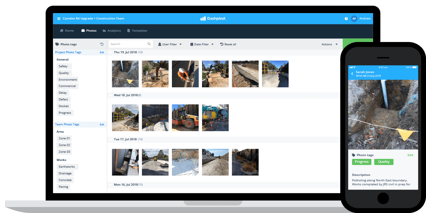 Quality checklists and photos Quality assurance checklist construction