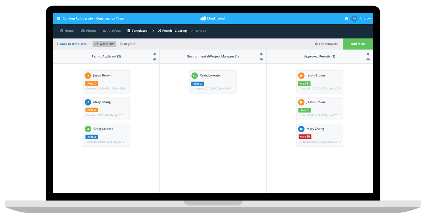 Enviro-permits-templates Environmental permit tracking software