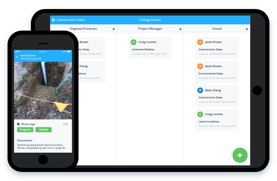 Dashpivot - Phone & iPad Construction project management app