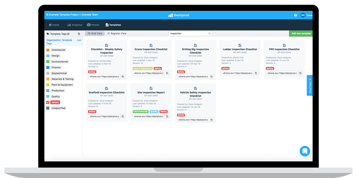 Safety inspection software Safety inspection software