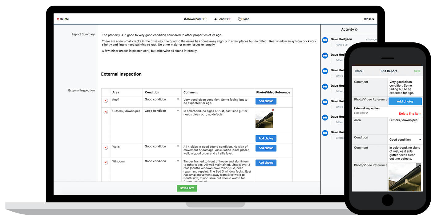 Property inspection app Property inspection app